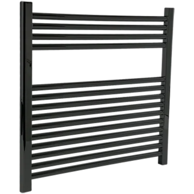 Artos Denby Straight Towel Rail Towel Warmer M06875W-BK