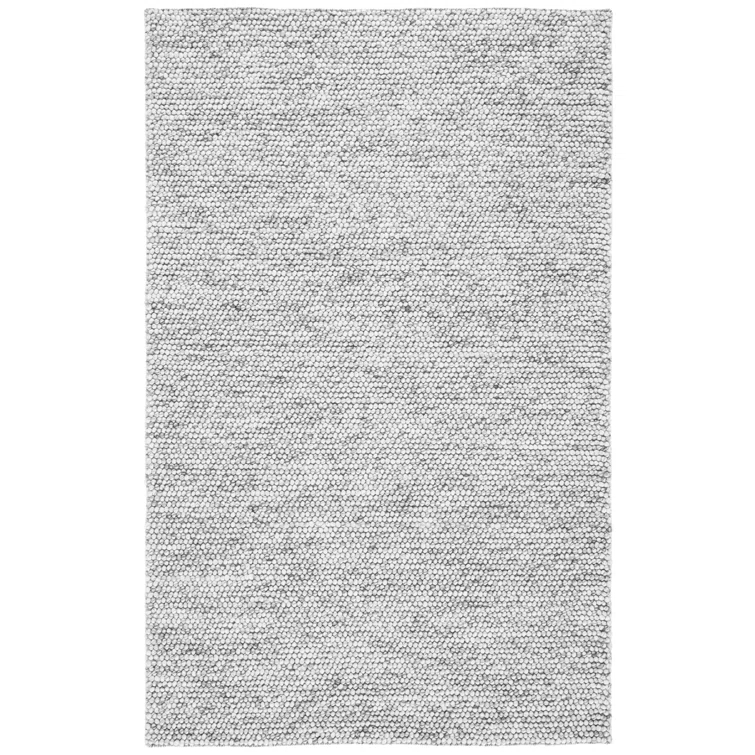 SAFAVIEH Natura Feride Geometric Area Rug, Light Grey/Ivory, 6' x 8'