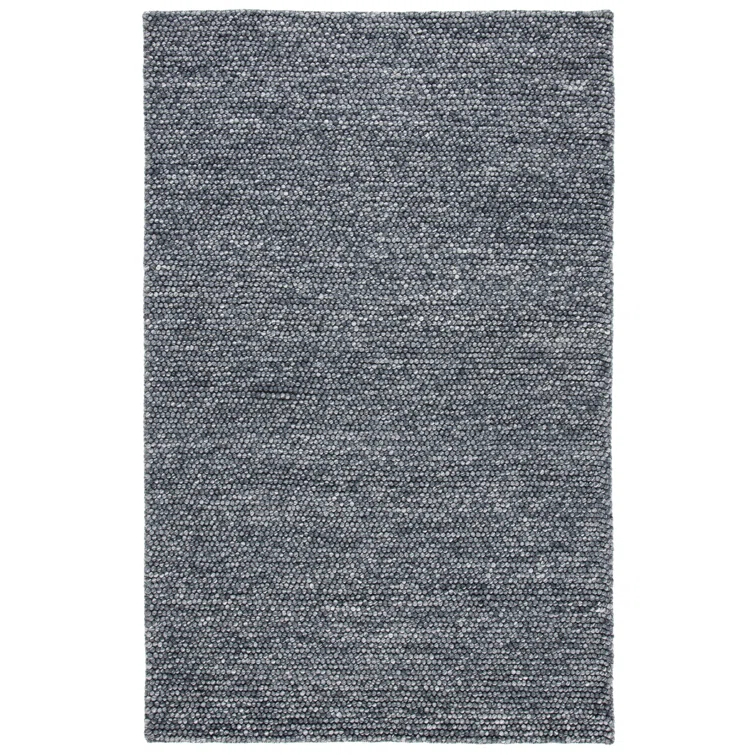 SAFAVIEH Natura Feride Geometric Area Rug, Dark Grey, 2'3" x 4'
