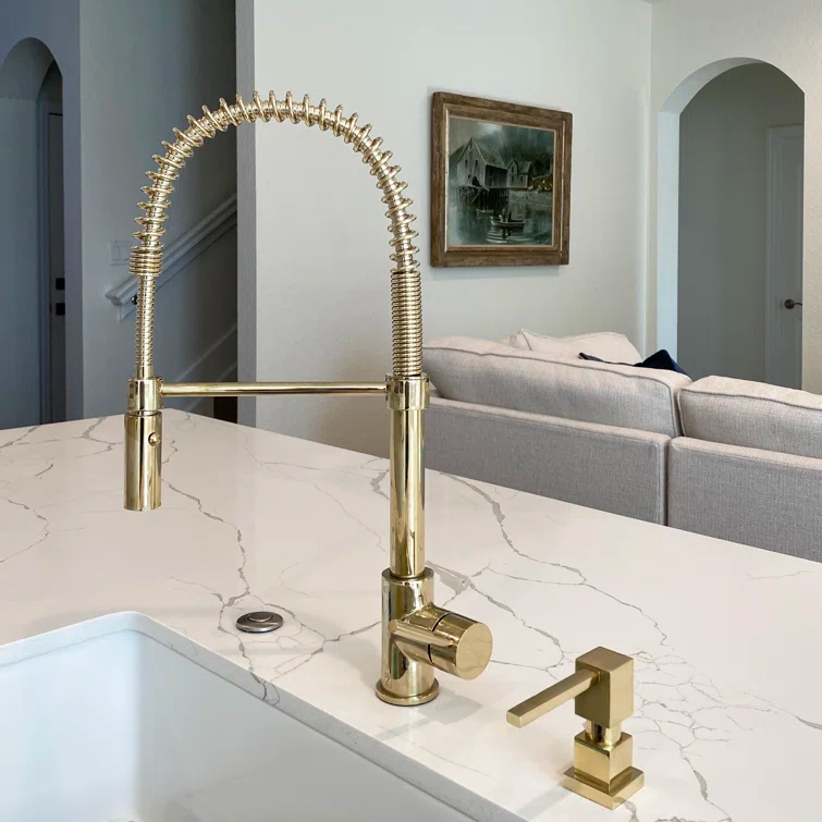 ZLINE SRA-KF-PG ZLINE Autograph Edition Sierra Kitchen Faucet