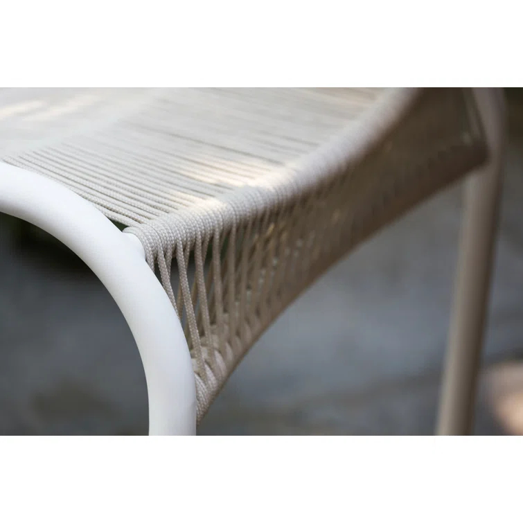 Alsop Indoor / Outdoor Dining Chair - Beige/Stone White