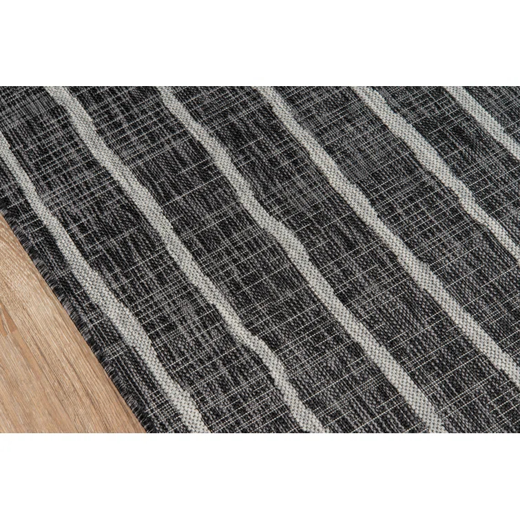 Sicily Charcoal Indoor/Outdoor Rug