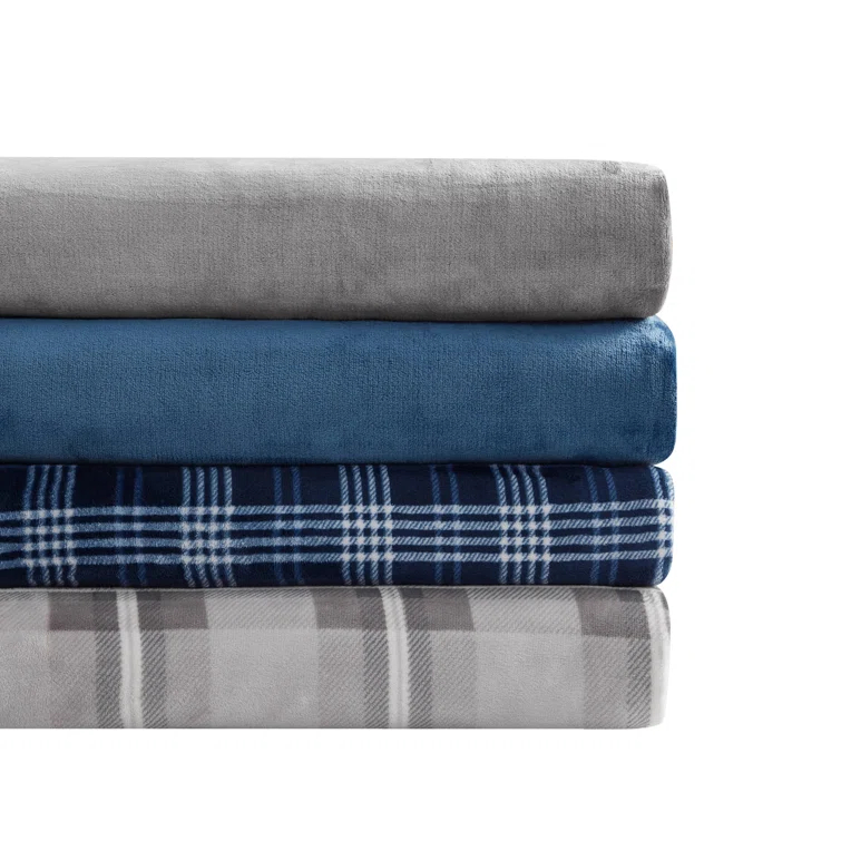 Nautica Printed Ultra Soft Plush Printed Fleece Blanket