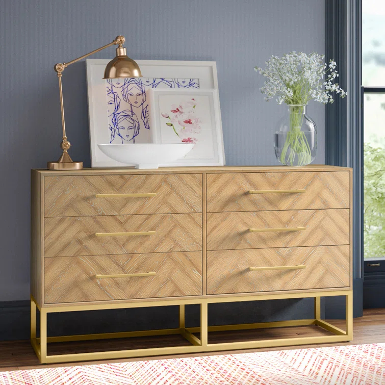Sheldon 6 - Drawer Double Dresser