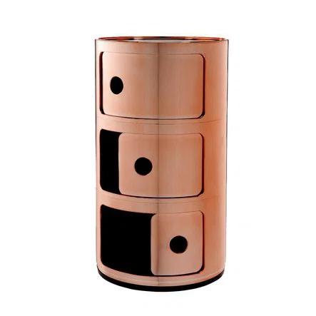 Componibili Storage Unit with 3 Elements by Anna Castelli Ferrieri