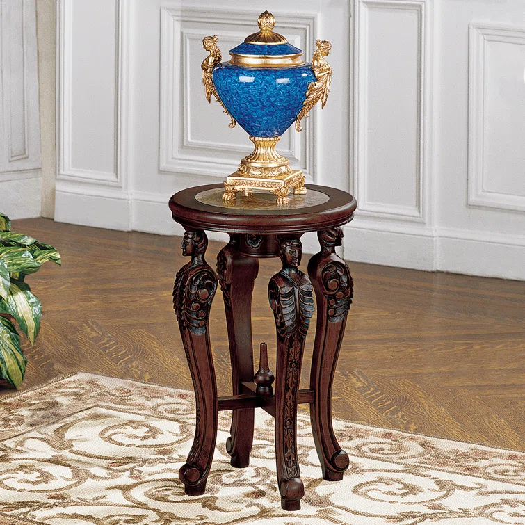 Caryatid End Table