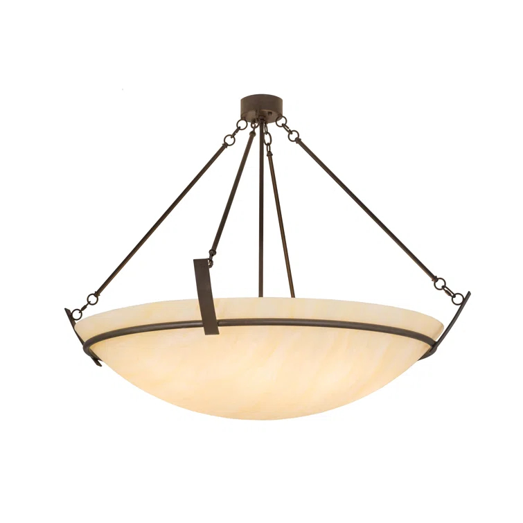 Covina 8 - Light Cafe Noir Unique/Statement Pendant
