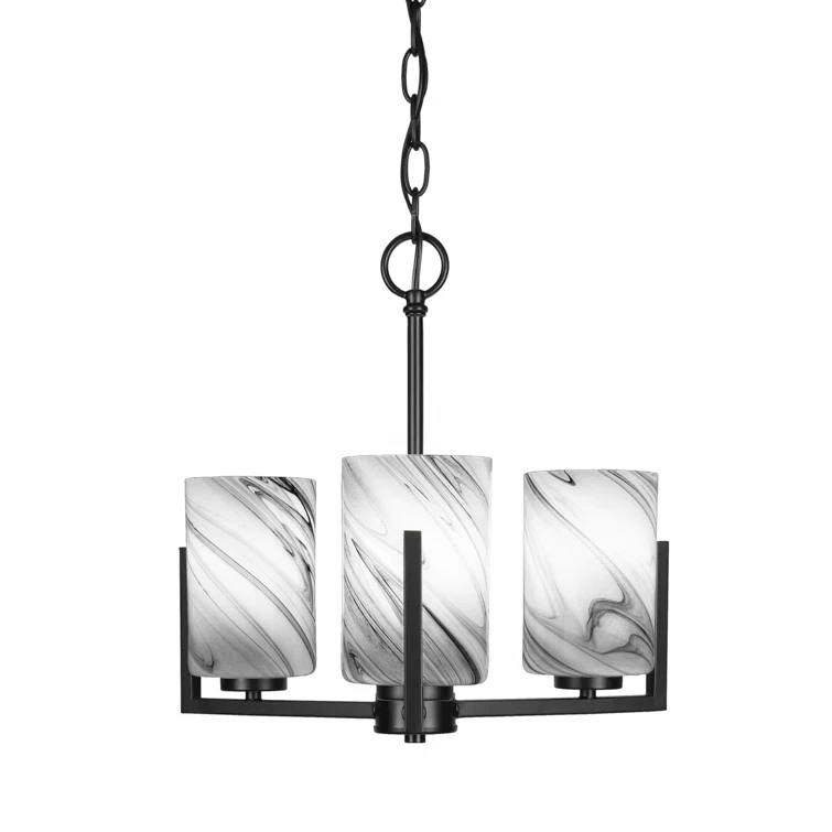 Atlas 3 Light Uplight Chandelier