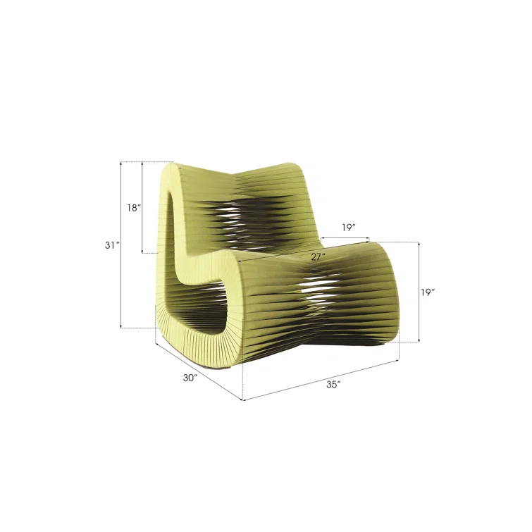 Seat Belt Rocking Chair