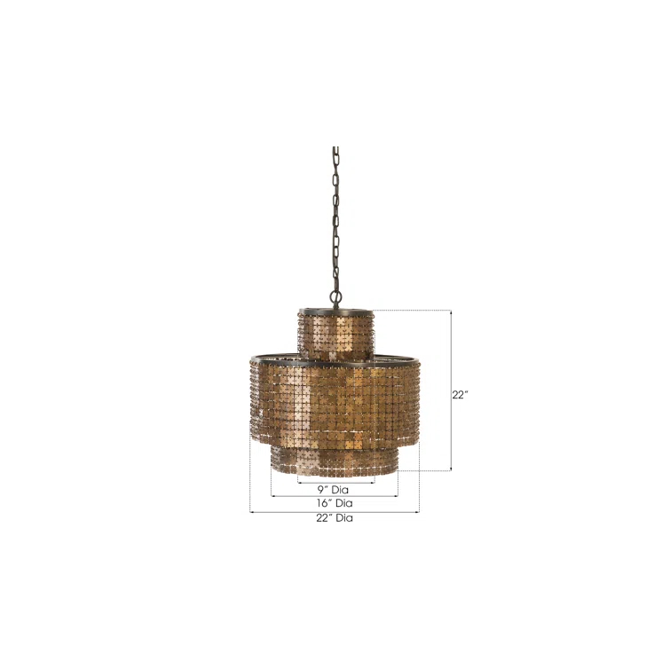 Armor Chandelier