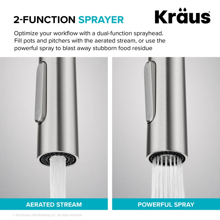 Pull Down Touch Single Handle Kitchen Faucet