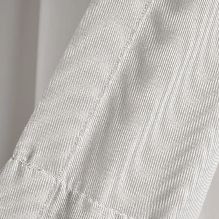 Lush Decor Polyester Semi Sheer Curtain Pair (Set of 2)