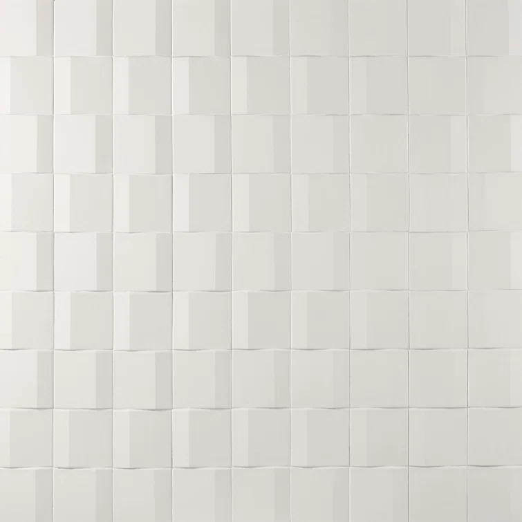 Ardor Edge 5.11 in. x 5.11 in. Metallic Porcelain 3D Wall Tile (4.12 Sq. Ft. / Case)