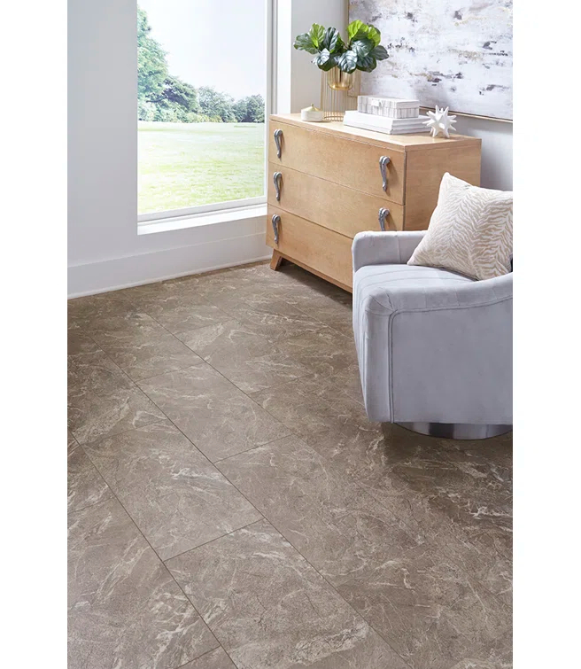 Rigid Core Vinyl Tile 6mm Thick x 12" Width x 24" Length