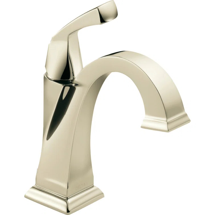 Dryden Single Hole Bathroom Faucet with Drain Assembly, Single Handle Bathroom Sink Faucet
