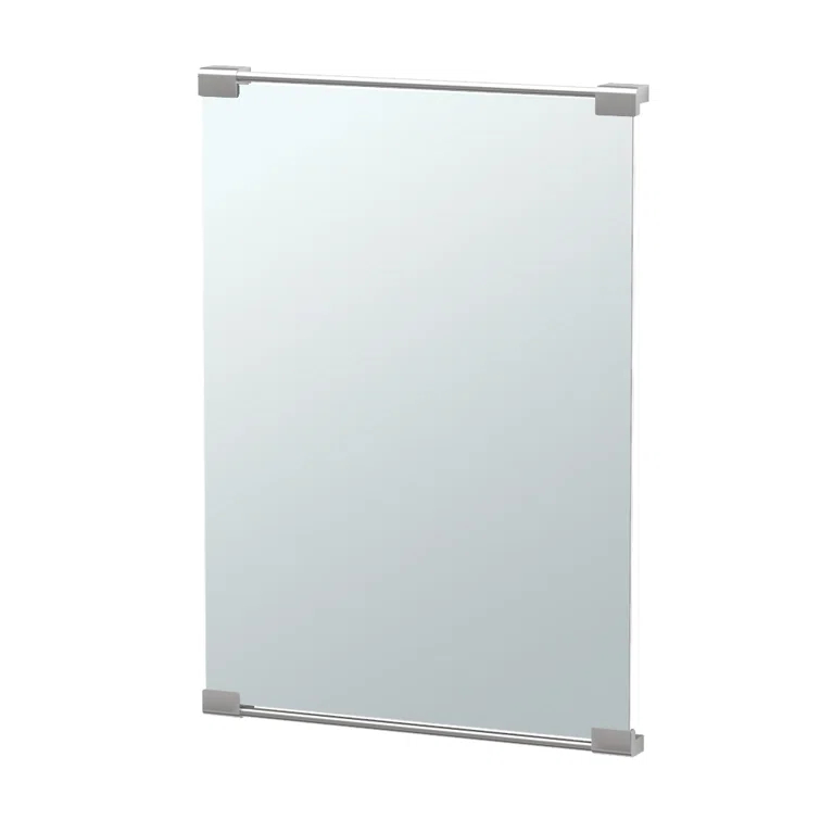 Wall Mount Décor Mirror | Rectangle Bathroom Vanity Mirror, Mount Landscape or Portrait