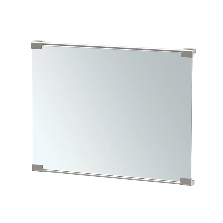 Wall Mount Décor Mirror | Rectangle Bathroom Vanity Mirror, Mount Landscape or Portrait
