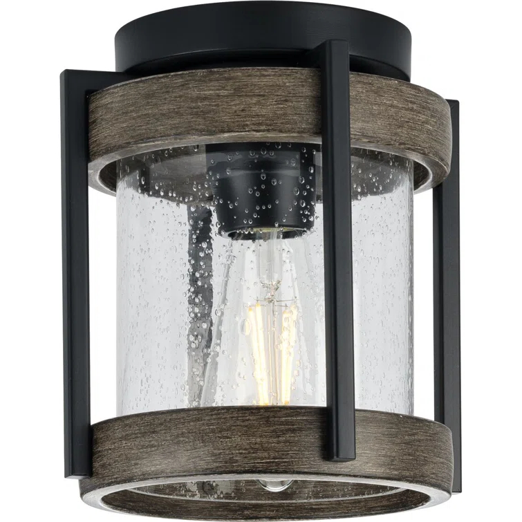 1 - Bulb Outdoor Flush Mount