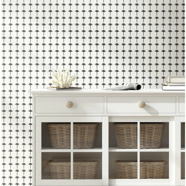 York Wallcoverings Floral Double Roll