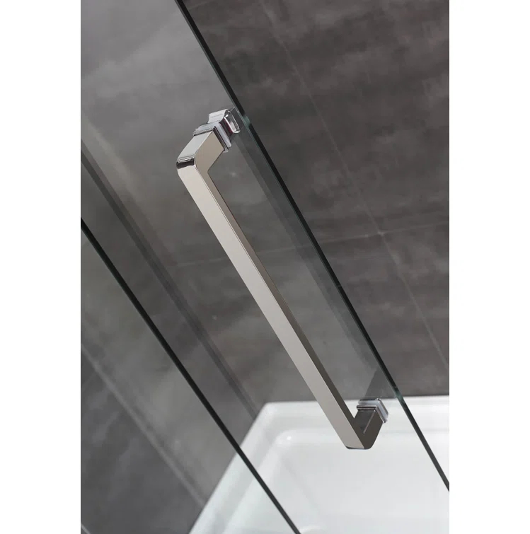 Moselle 77.5" Single Sliding Frameless Shower Door