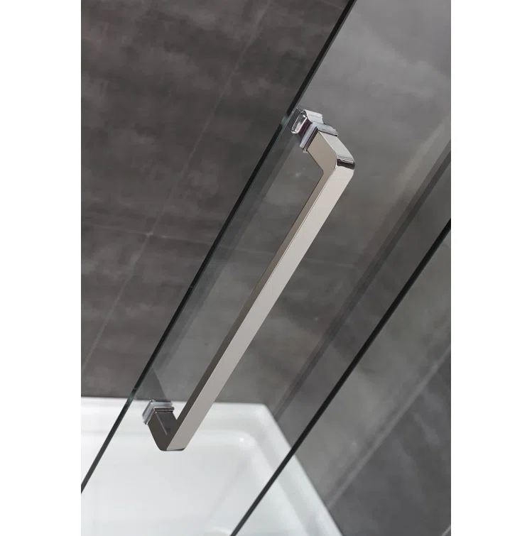 Moselle 77.5" Single Sliding Frameless Shower Door