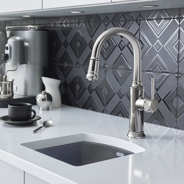 Diamond SILGRANIT 15" L x 15" W Drop-in/Undermount Bar Sink