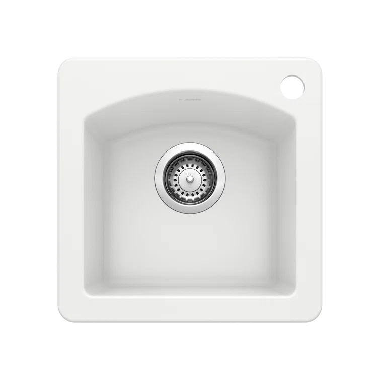 Diamond SILGRANIT 15" L x 15" W Drop-in/Undermount Bar Sink