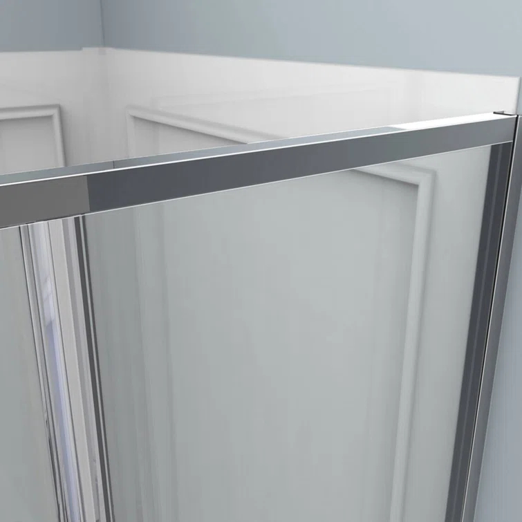 DreamLine Cornerview 36 in. D x 36 in. W x 74 3/4 in. H Framed Sliding Shower Enclosure