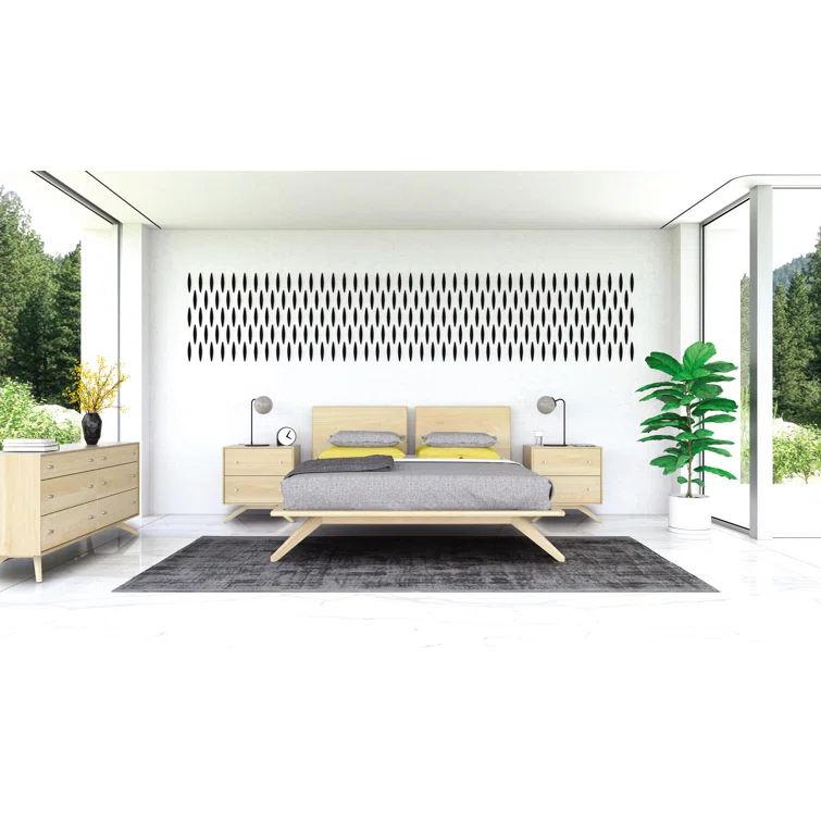 Astrid Wood Bed