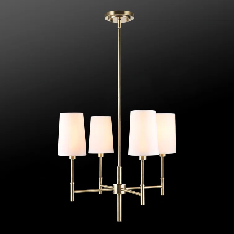 Mercer41 Asuman 4 - Light Dimmable Classic / Traditional Chandelier