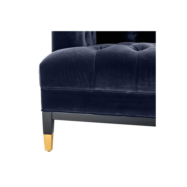 Castelle 91'' Velvet Sofa