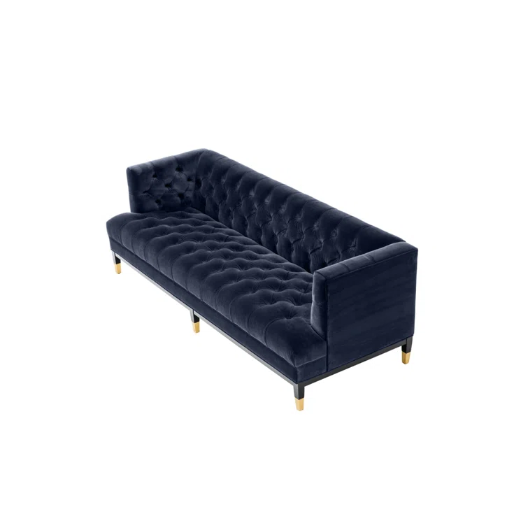 Castelle 91'' Velvet Sofa