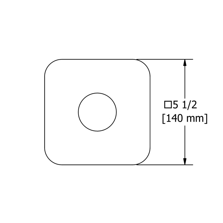 Equinox 1/2" Pressure Balance Trim