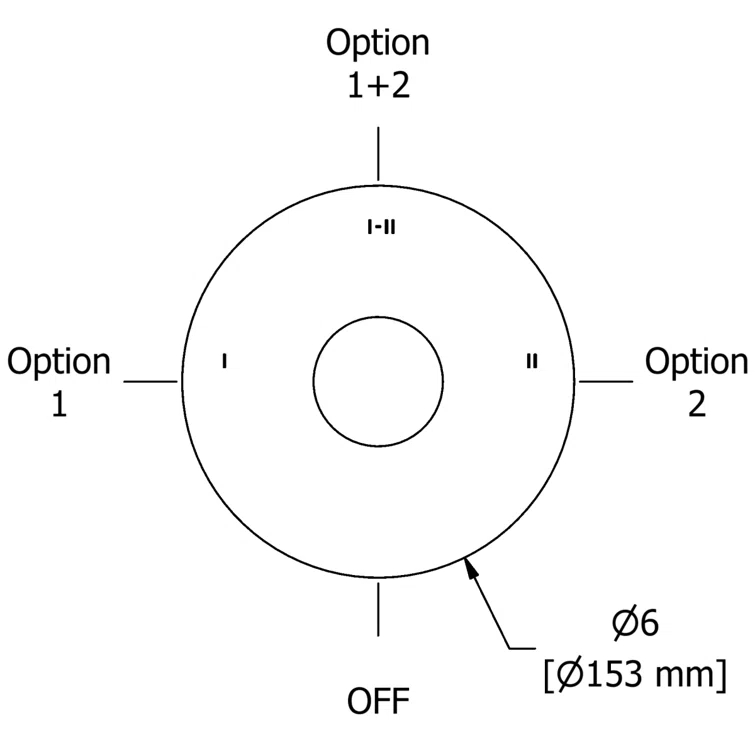 Parabola 1/2" Therm & Pressure Balance Trim With 3 Functions