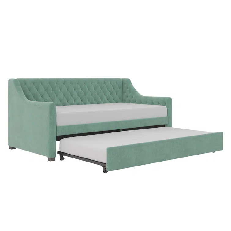 Monarch Hill Ambrosia Upholstered Daybed with Trundle
