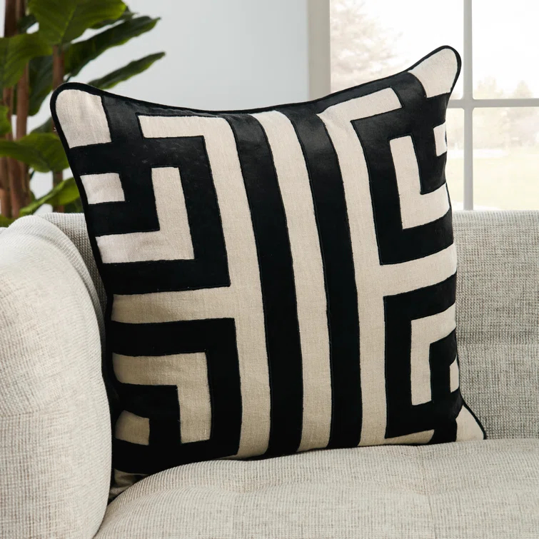 Nikki Chu Nikki Chu x Jaipur Living Cosmic Square Linen Pillow Cover & Insert