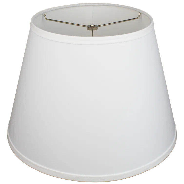 10.5" H x 16" W Linen Empire Lamp Shade ( Spider )