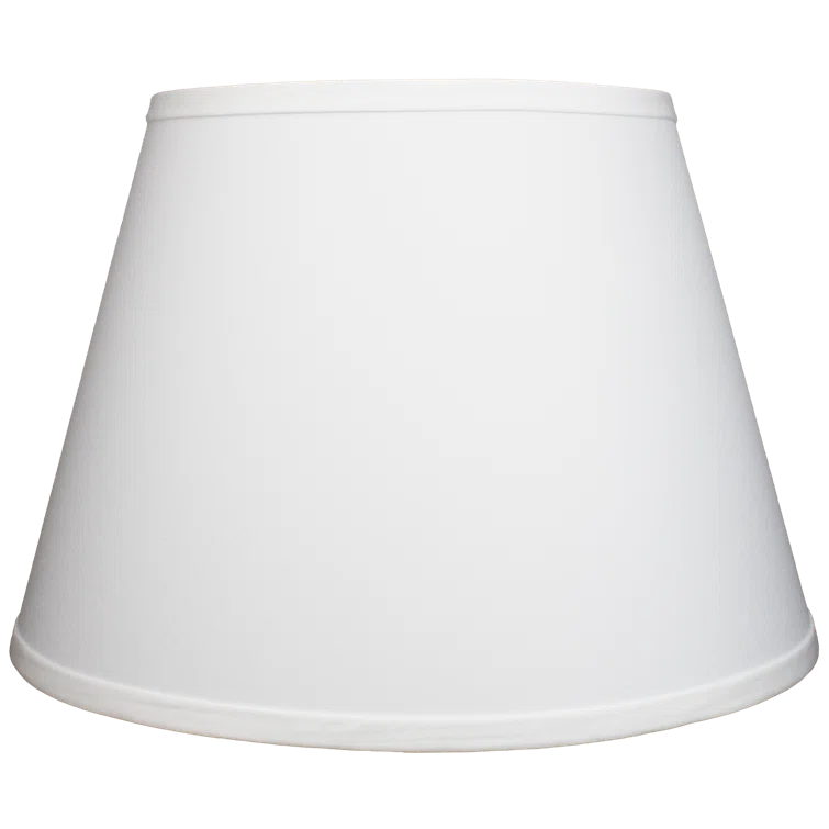 10.5" H x 16" W Linen Empire Lamp Shade ( Spider )