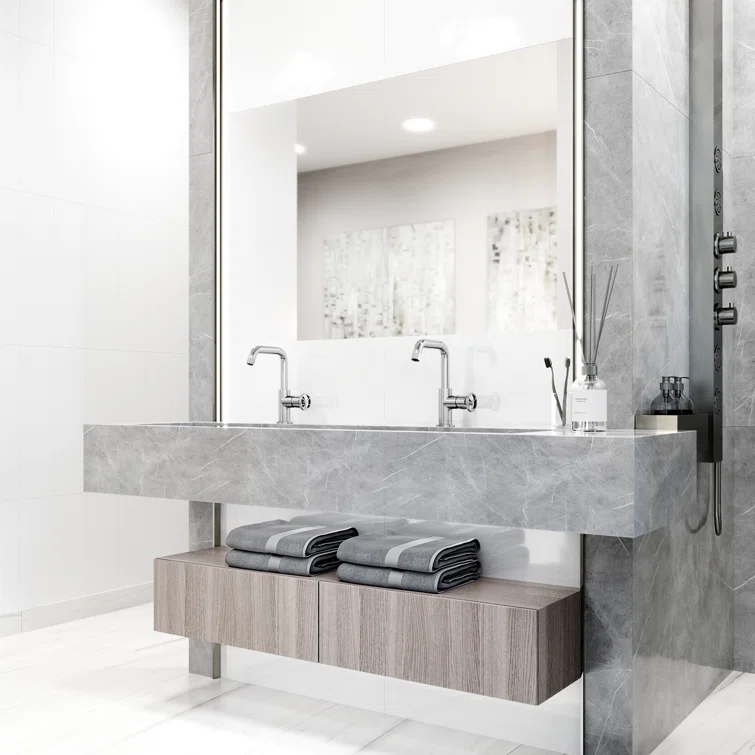 Cass 9" H Single Handle Single Hole Bathroom Faucet