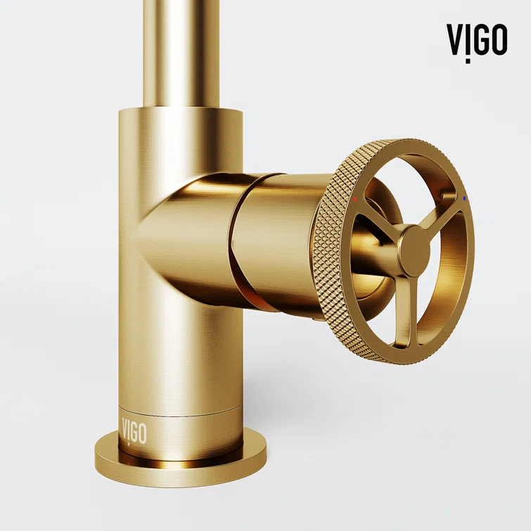 Cass 9" H Single Handle Single Hole Bathroom Faucet