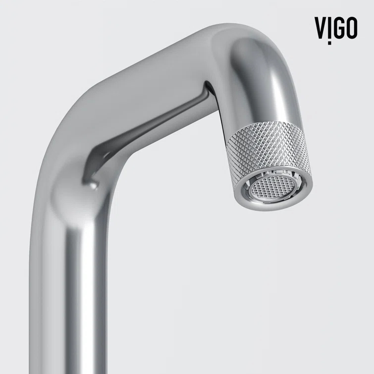 Cass 9" H Single Handle Single Hole Bathroom Faucet