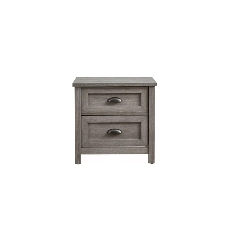 17 Stories Mcgwire 2-Drawer Nightstand