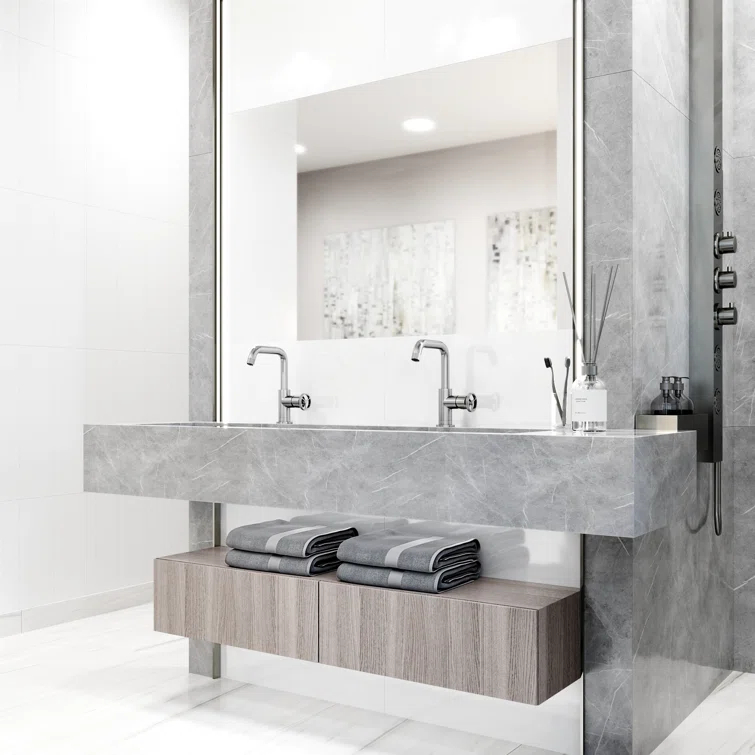 Cass 9" H Single Handle Single Hole Bathroom Faucet