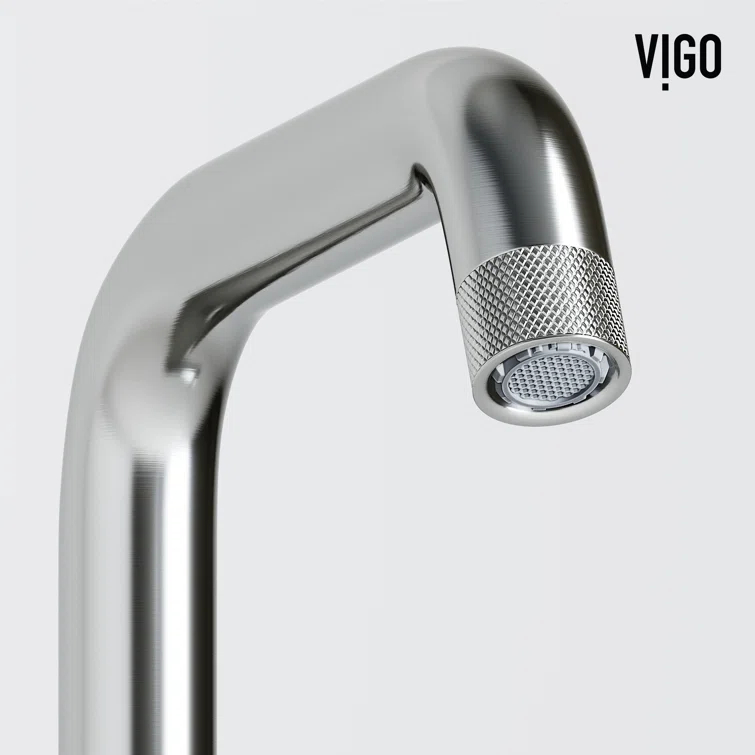 Cass 9" H Single Handle Single Hole Bathroom Faucet