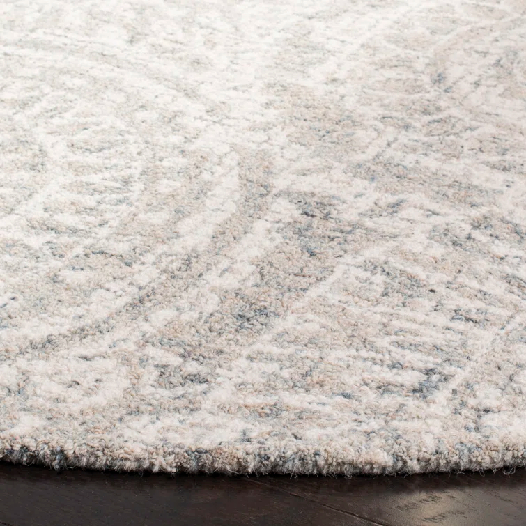 Salerna Hand Tufted Wool Abstract Rug