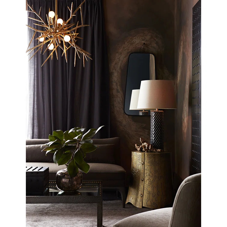 Arteriors Autero Mirror by Barry Dixon - Black