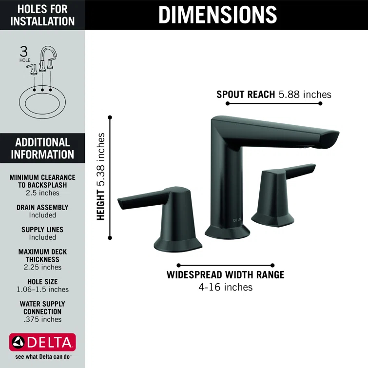 Galeon Single Hole Bathroom Faucet with Drain Assembly
