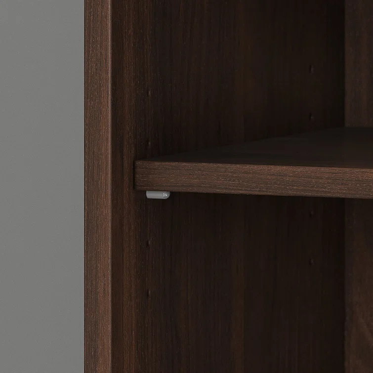 Bush Business Furniture Hybrid Tall 5 Shelf Bookcase