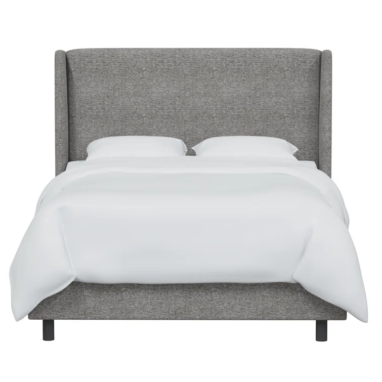 Bellfield Upholstered Wingback Bed