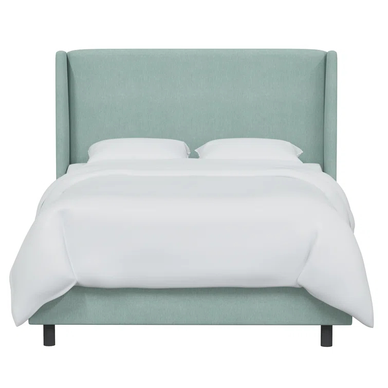 Bellfield Upholstered Wingback Bed